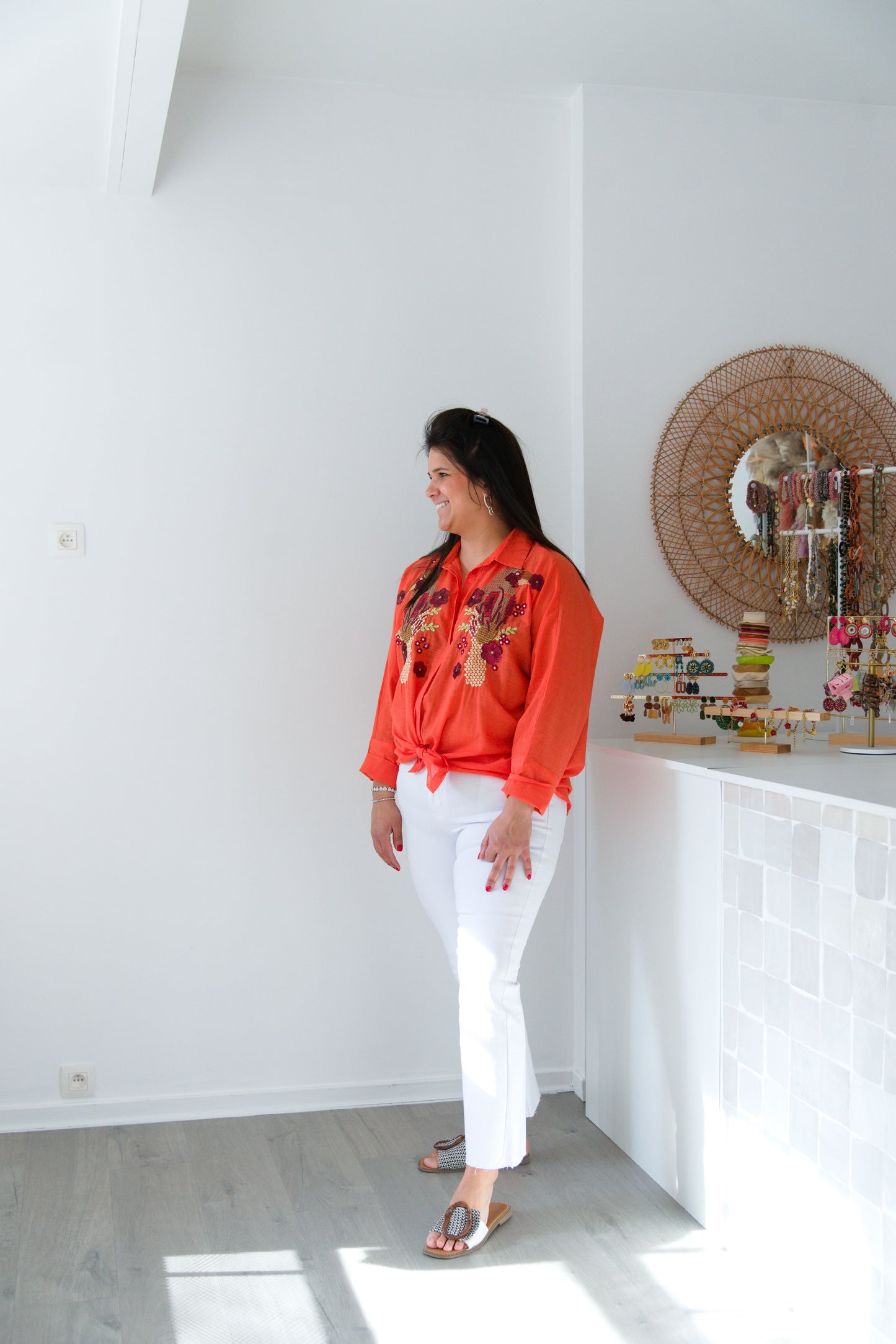 Tropical vibes blouse