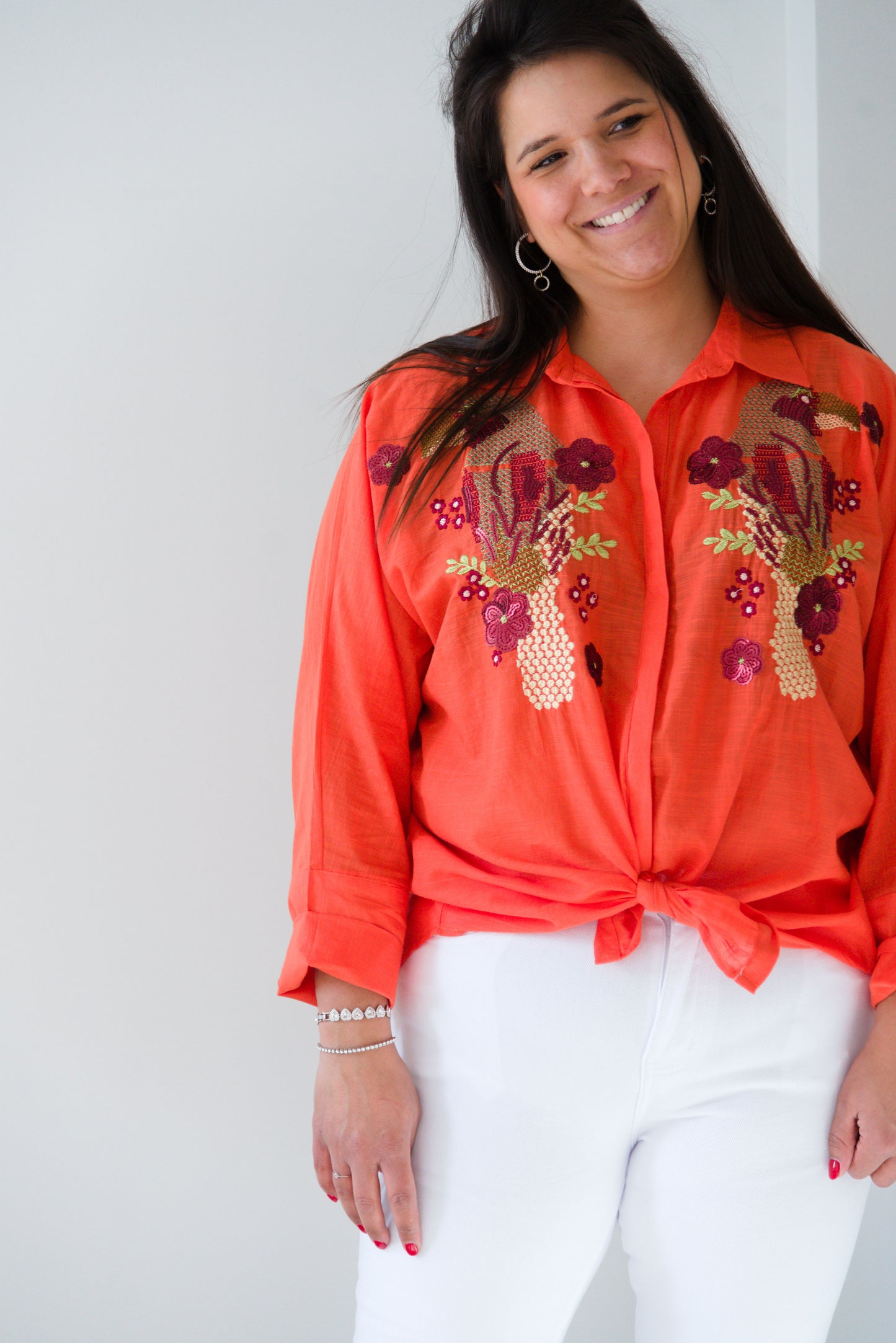 Tropical vibes blouse