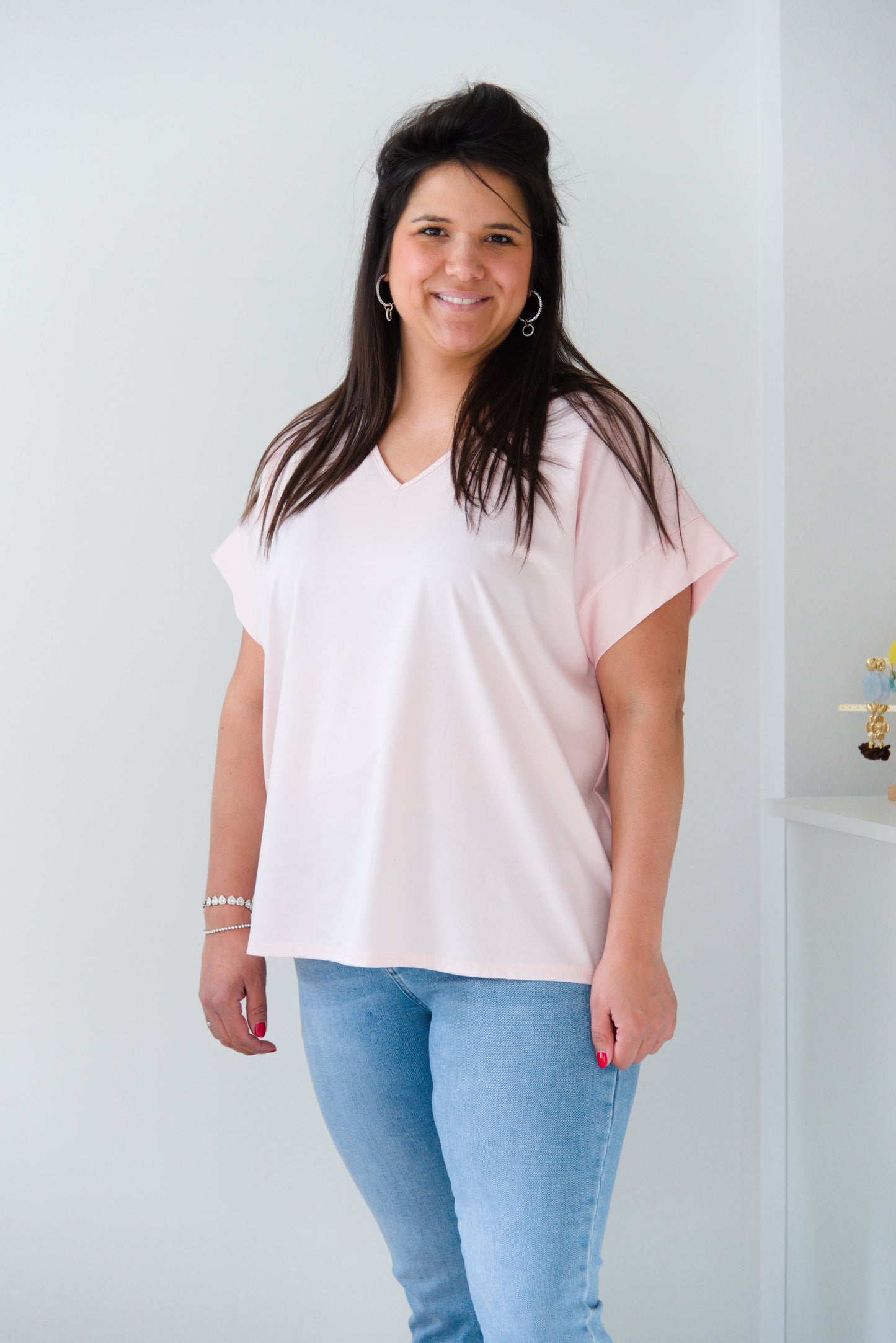 Basic tee pink