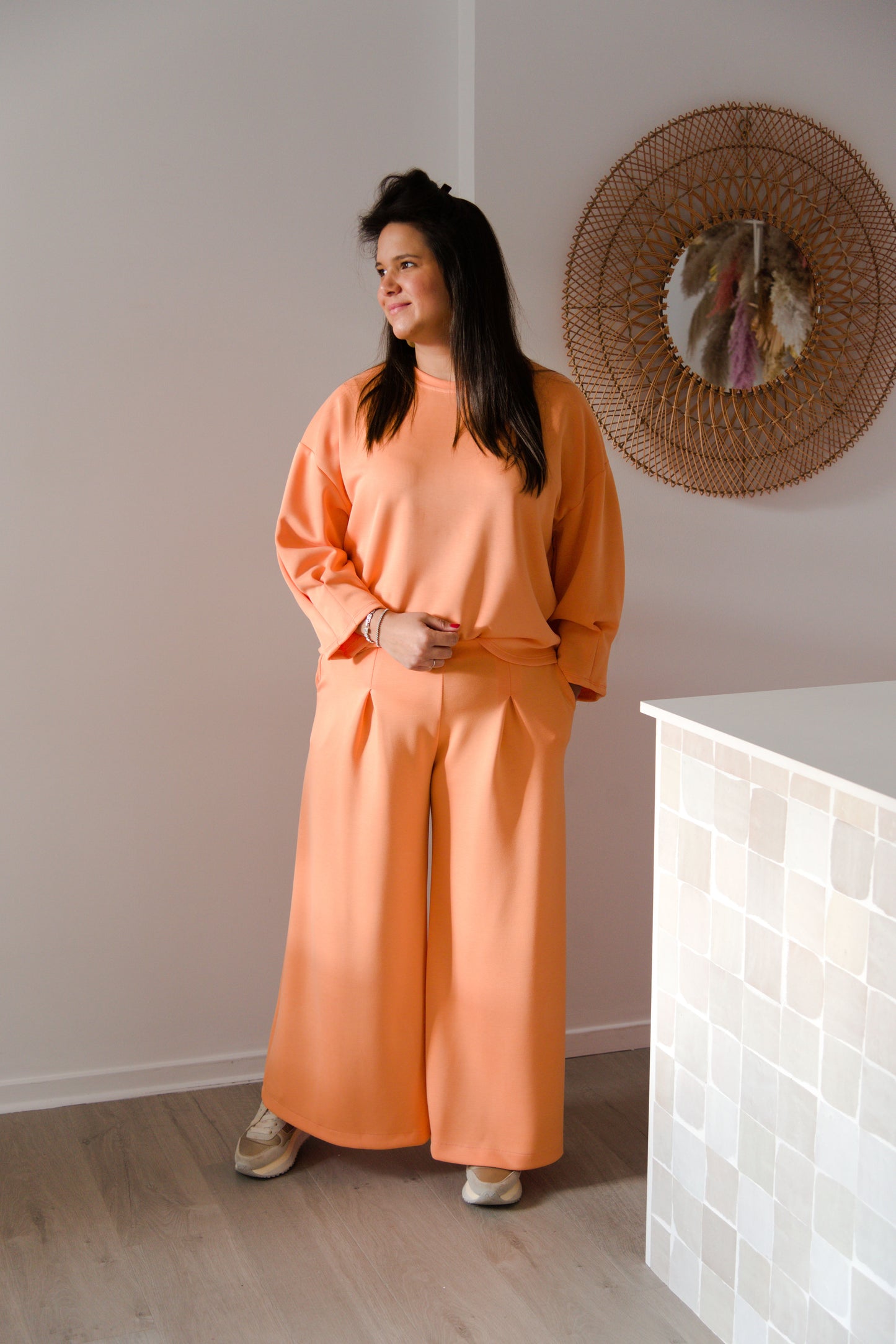 Soft elegance trouser orange