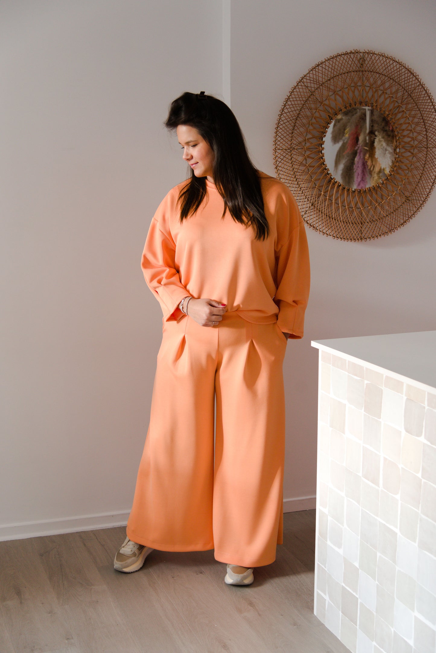 Soft elegance trouser orange