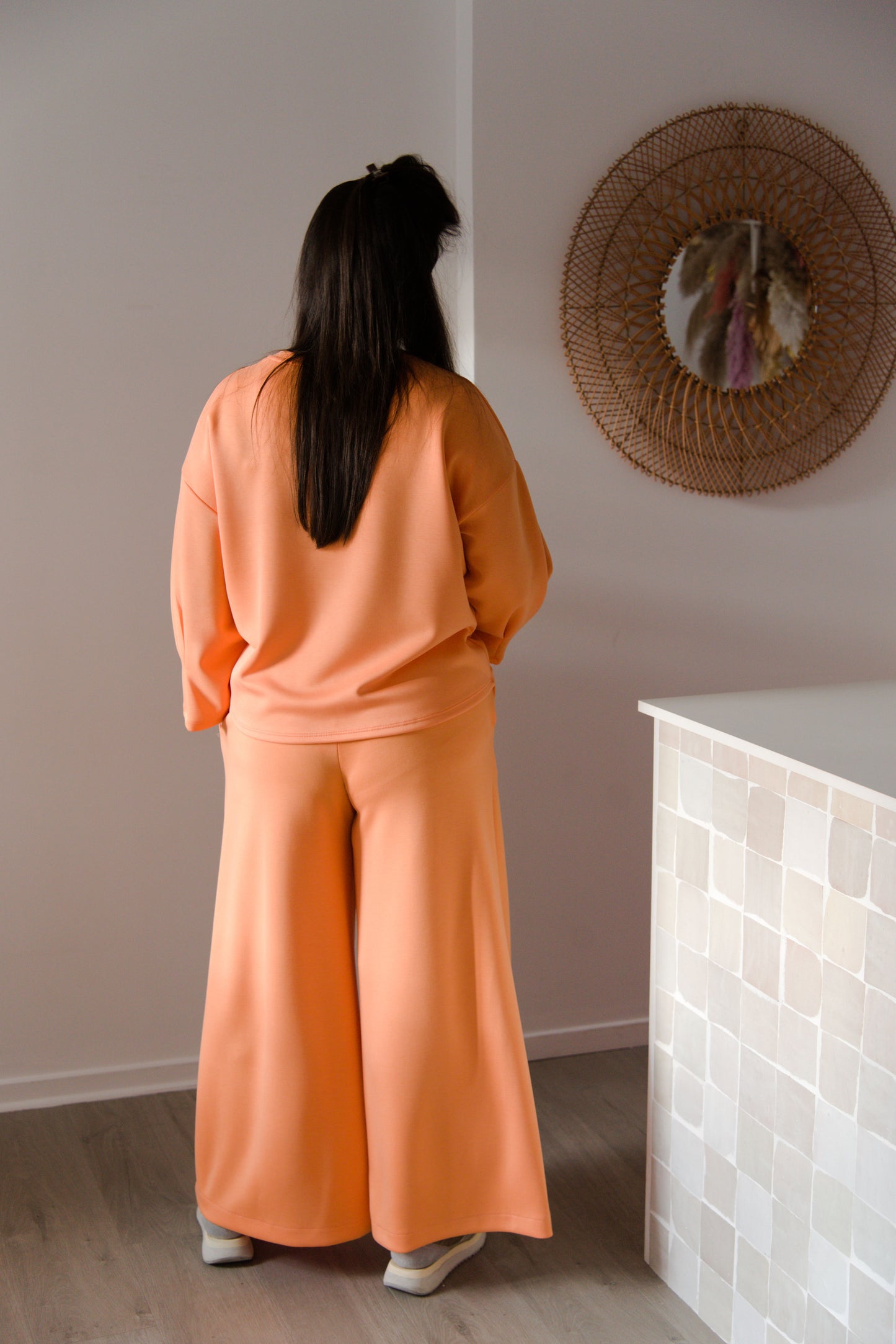 Soft elegance trouser orange