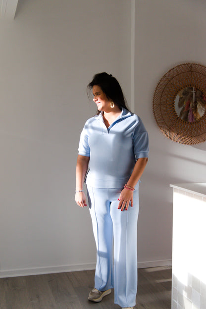 Soft elegance pants baby blue