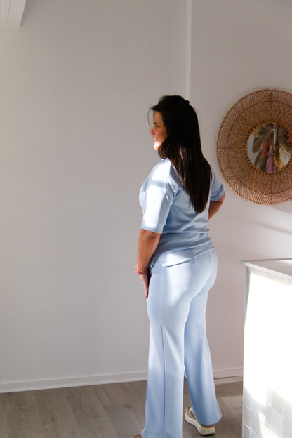 Soft elegance shirt baby blue