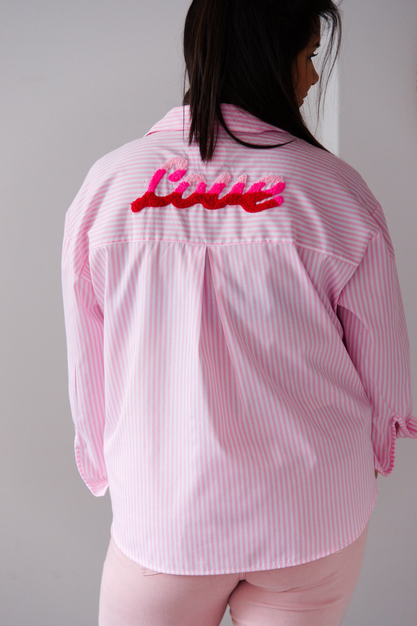 The love detail shirt