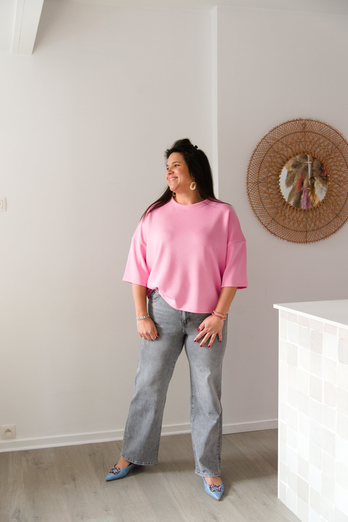 Soft elegance t-shirt pink