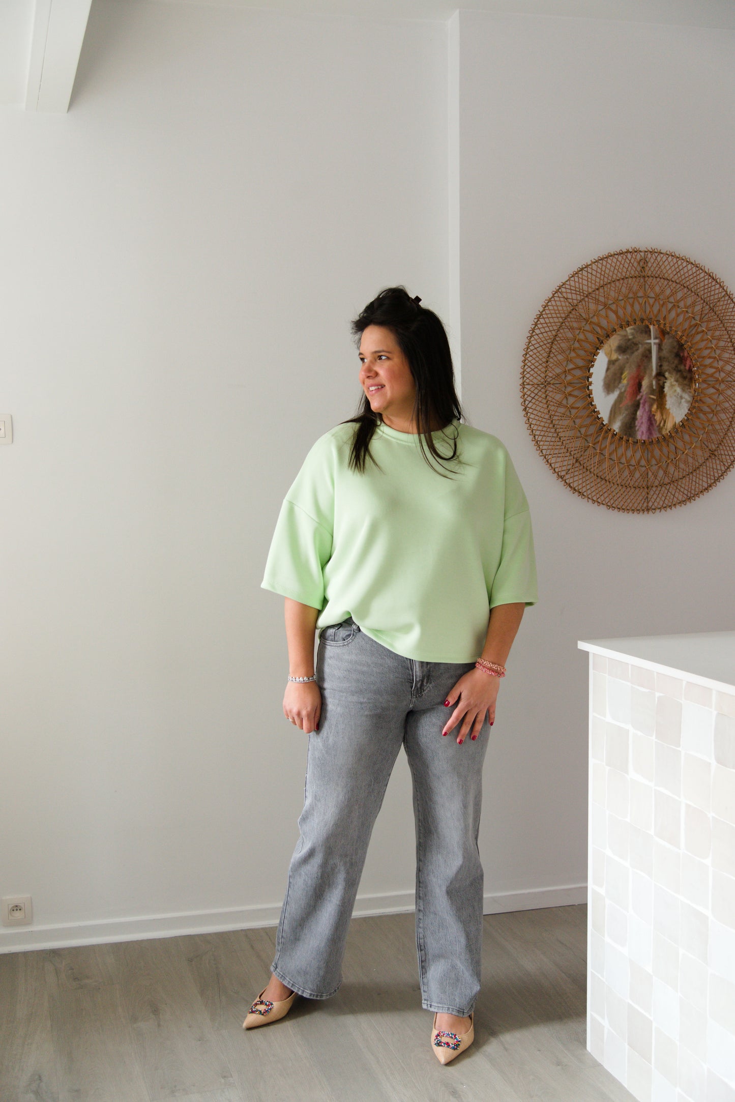 Soft elegance t-shirt green