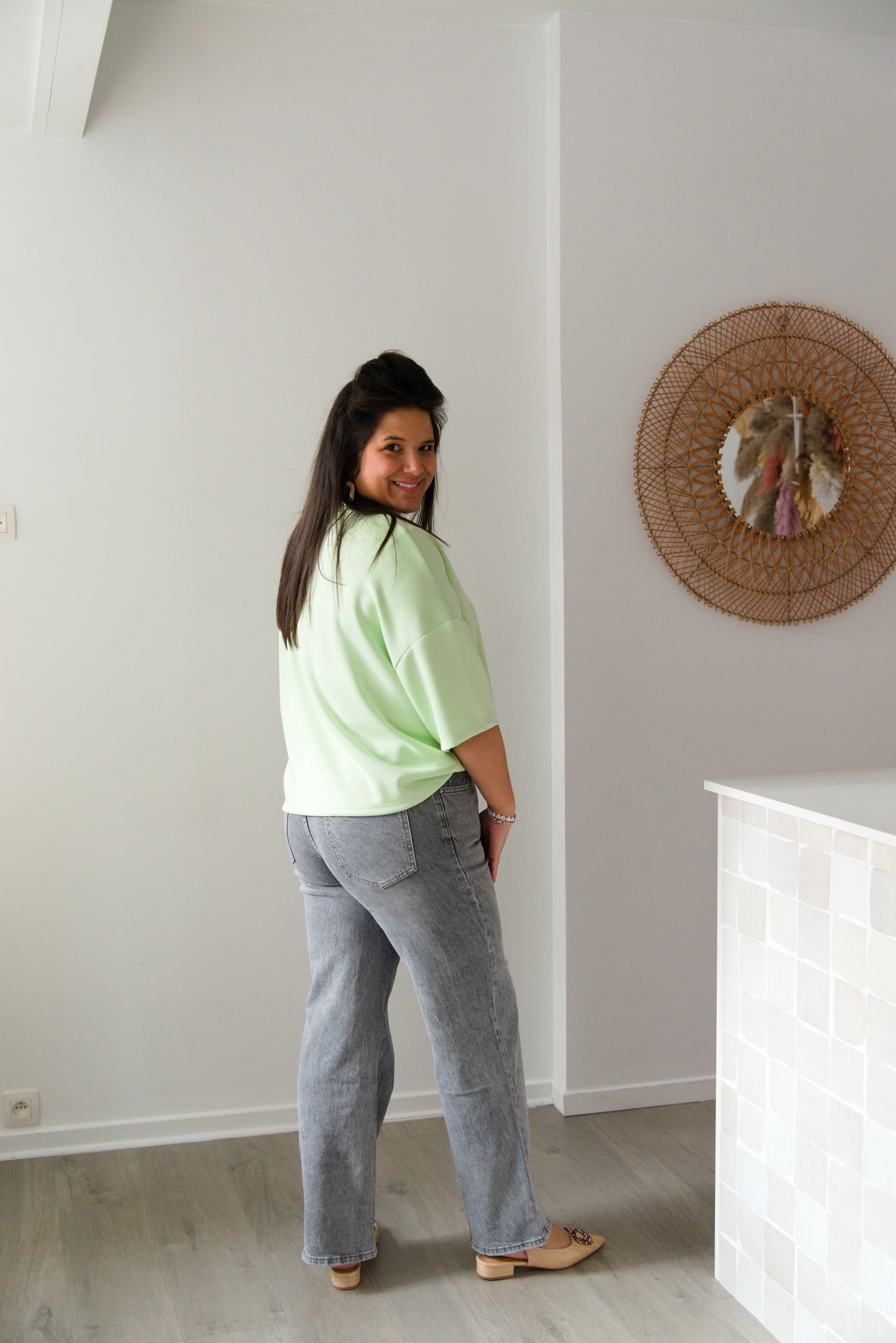 Soft elegance t-shirt green