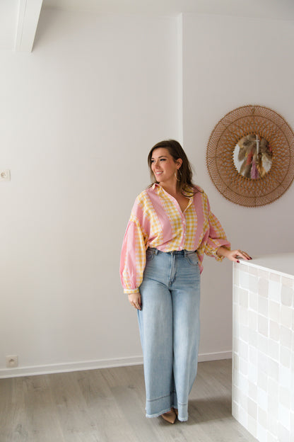 Candy stripe shirt
